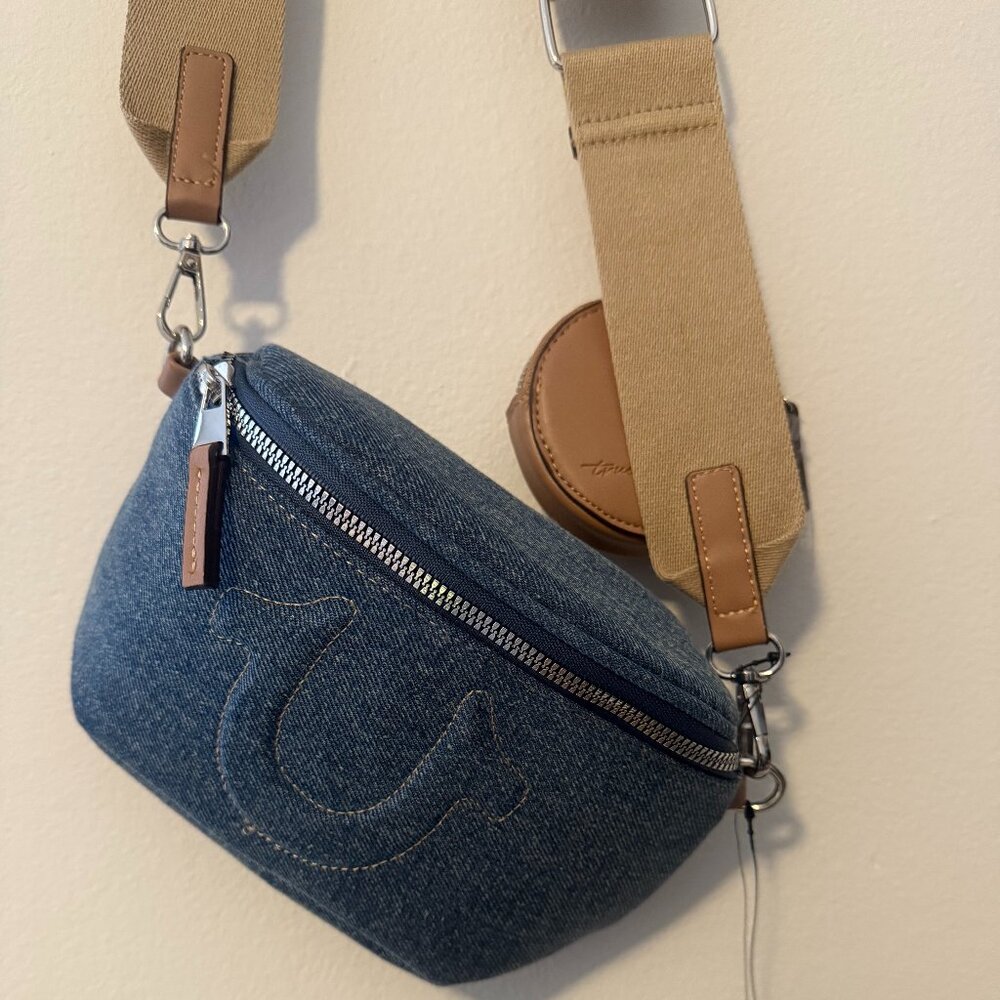 True Religion Denim Fanny pack